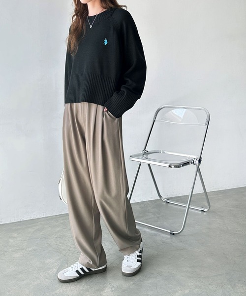 「GeeRA」 パンツ X-LARGE ブラック レディース_画像5