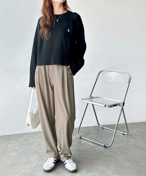 「GeeRA」 パンツ X-LARGE ブラック レディース_画像9