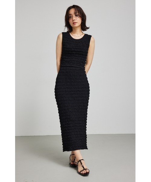 「rienda」 ノースリーブニット FREE ピンク レディース_画像4