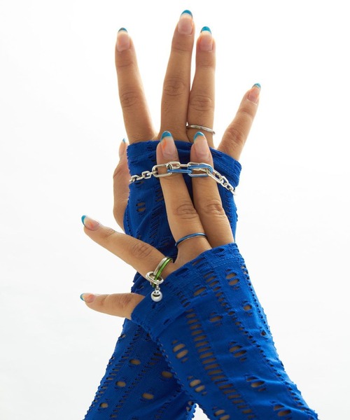 「Pandora」 リング 50 グリーン レディース_画像7