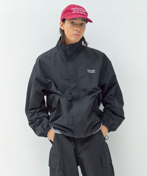 「FFEIN」 ナイロンブルゾン MEDIUM ブラック メンズ_画像2