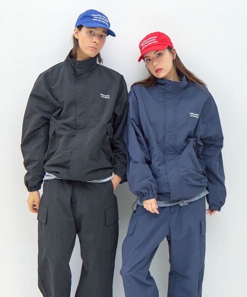 「FFEIN」 ナイロンブルゾン MEDIUM ブラック メンズ_画像5