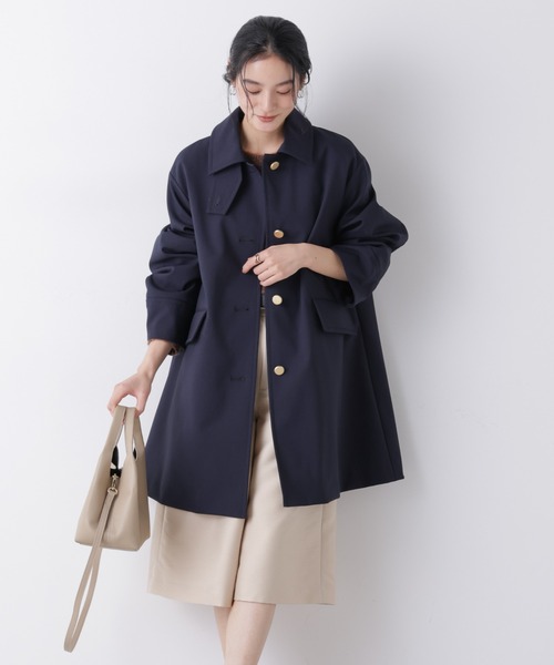 NANO universe（ナノ・ユニバース） ステンカラーコート コート