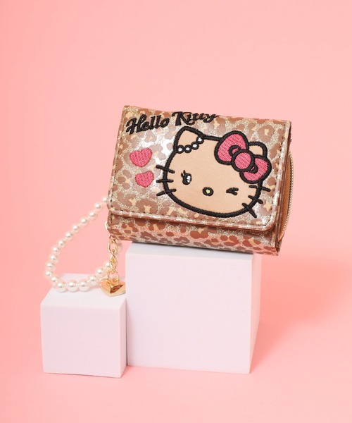 新品　日焼けキティ　ヒョウ柄　保存容器　2種　ピンク 未使用品】アベイル サンリオ ハローキティ 日焼けキティ ヒョウ柄