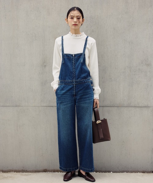 【未使用】RonHerman オーバーオール　デニム　オールインワン　xs NATURAL BEAUTY BASIC（ナチュラルビューティーベーシック