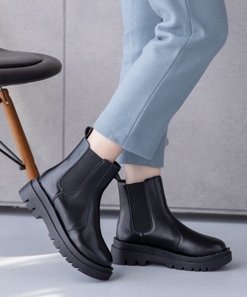 「attagirl」 ブーツ S ブラック レディース_画像3