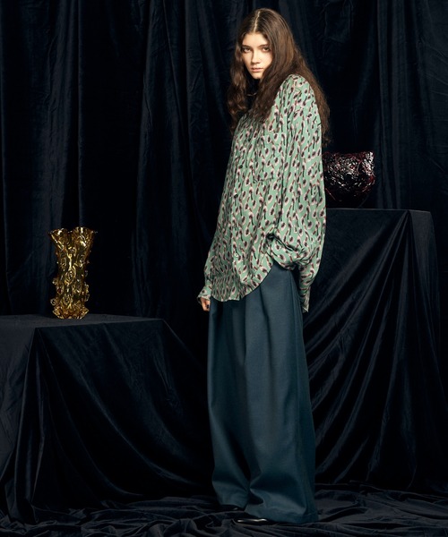 「MAISON SPECIAL」 スラックス 0 チャコールグレー メンズ_画像4