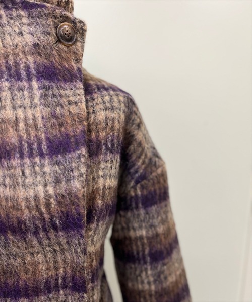 AND COUTURE（アンドクチュール） コート アウター アルパカシャギー