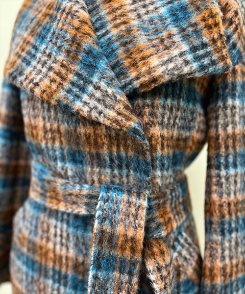 AND COUTURE（アンドクチュール） コート アウター アルパカシャギー