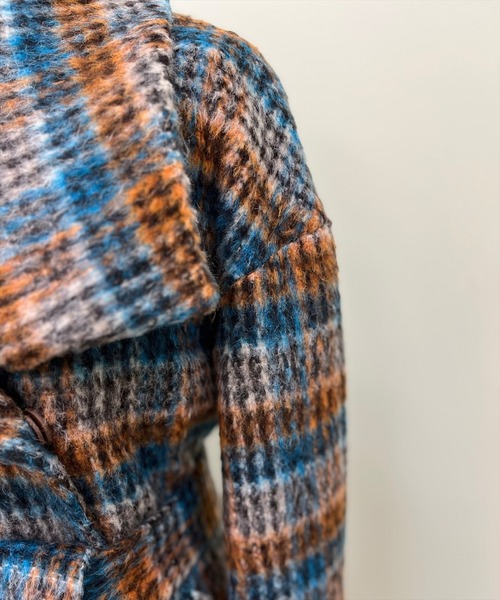 AND COUTURE（アンドクチュール） コート アウター アルパカシャギー