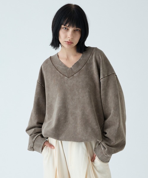 「VELNUS」 スウェットカットソー M ブルー メンズ_画像5