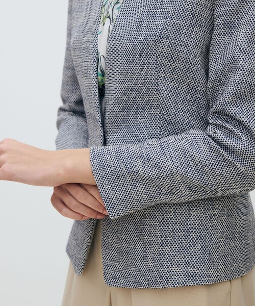 TOMORROWLAND collection ジャケット ノーカラージャケット フラット