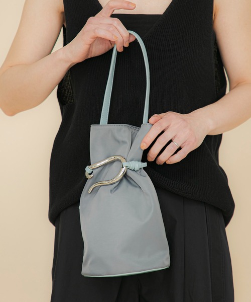 ハンドバッグ LE VERNIS(ル・ベルニ)Poire bucket bag Sの画像