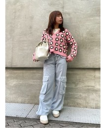 Desigual ニット コーディガン Desigual（デシグアル） ニット セーター × EGONLAB」カシミアウール
