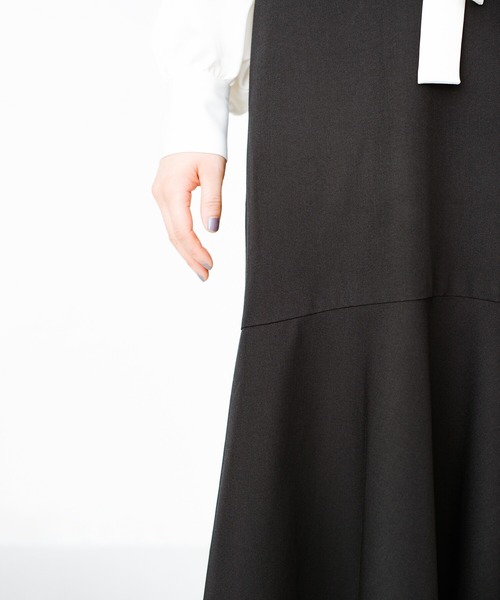 「haco!」 「KAKKO」サロペットスカート MEDIUM ライトブラウン レディースの画像3