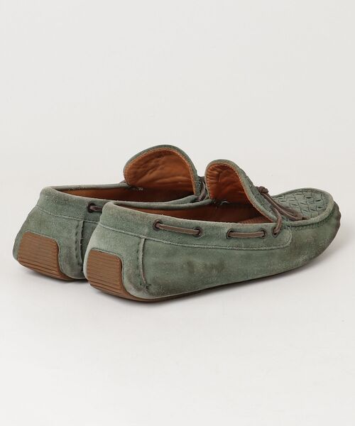 BOTTEGA VENETA（ボッテガ・ヴェネタ） デッキシューズ 41 グリーン