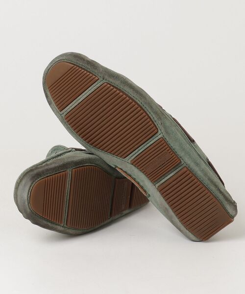 BOTTEGA VENETA（ボッテガ・ヴェネタ） デッキシューズ 41 グリーン