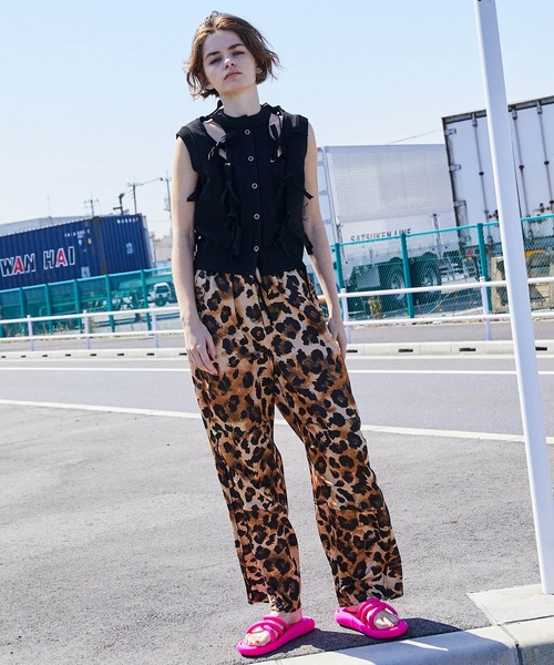 「MAISON SPECIAL」 パンツ 36 オレンジ レディースの画像