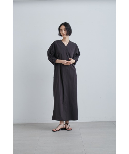 「MIESROHE」 7分袖ワンピース 0 ブラック レディース_画像3