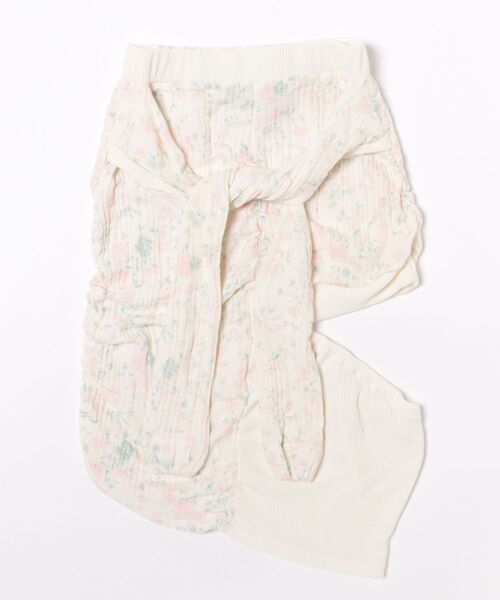 スカート OPEN Yy/オープンワイワイ/FLORAL BLANKIE CUTOUT SKIRTの画像