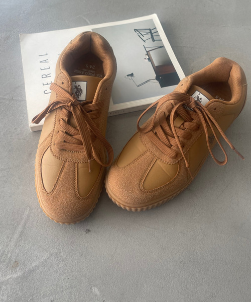 「U.S. POLO ASSN.」 ローカットスニーカー 27cm ホワイト×グレー レディース_画像6
