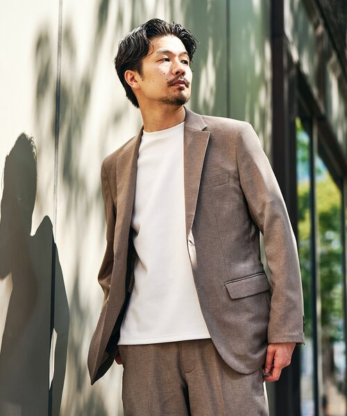 「417 EDIFICE」 スーツ LARGE ネイビー メンズ_画像4