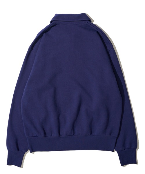「Healthknit」 スウェットカットソー MEDIUM ネイビー メンズ_画像9