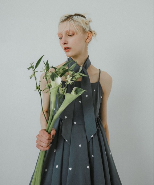 パンツドレス Heart cami pants setの画像