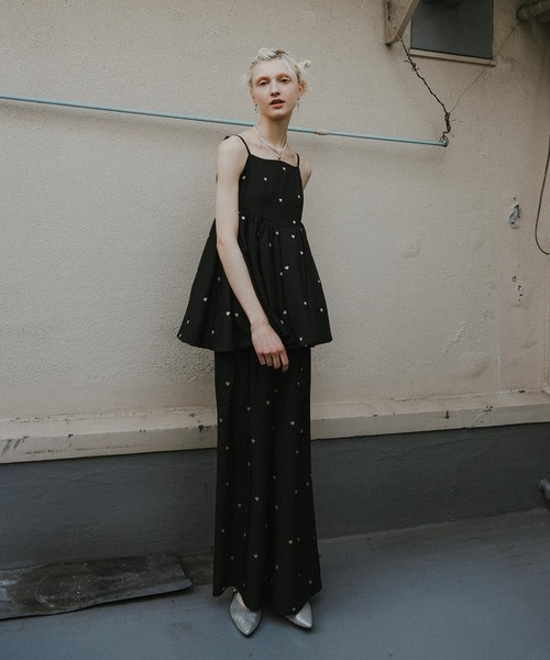パンツドレス Heart cami pants setの画像