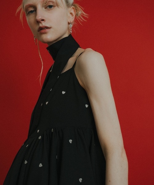 パンツドレス Heart cami pants setの画像