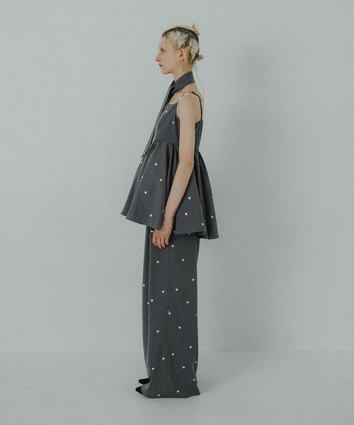 パンツドレス Heart cami pants setの画像