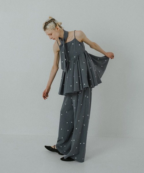 パンツドレス Heart cami pants setの画像