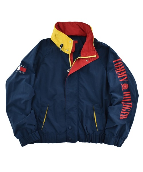 激安 新品未使用   トミー ナイロンジャケット TOMMY HILFIGER（トミー・ヒルフィガー） ナイロンジャケット 「USED