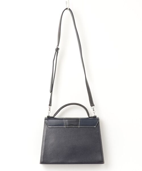 courreges（クレージュ） 2WAYバッグ - ネイビー レディース
