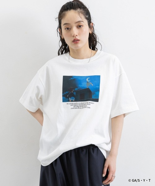 RAGEBLUE（レイジブルー） tシャツ 「名探偵コナン」フォトプリントT RAGEBLUE 名探偵コナン 灰原哀 Tシャツ M