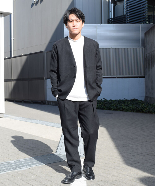 「COMME CA ISM」 ジャケット L ブラック メンズ_画像3