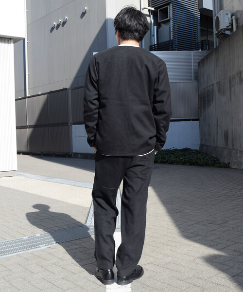 「COMME CA ISM」 ジャケット L ブラック メンズ_画像4