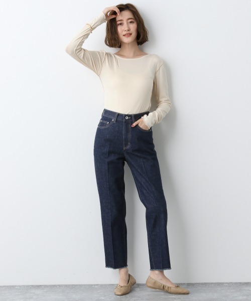 「A part by」 デニムパンツ LARGE ブルー レディース_画像3