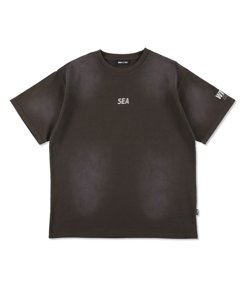 WIND AND SEA（ウィンダンシー） tシャツ SULFUR DYEING LOGO S/S TEE 