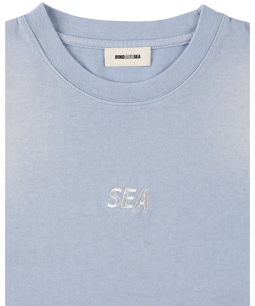 WIND AND SEA（ウィンダンシー） tシャツ SULFUR DYEING LOGO S/S TEE