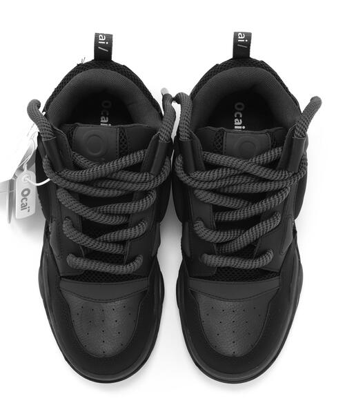 Ocai スニーカー 黒/クリーム Ocai スニーカー Ocai/オカイ/RETRO 001 Black メンズ レディース