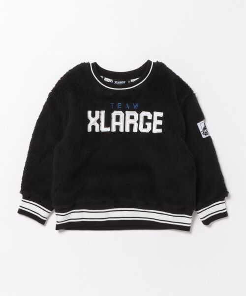「XLARGE KIDS」 「KIDS」長袖カットソー 120cm ブラック キッズ_画像2