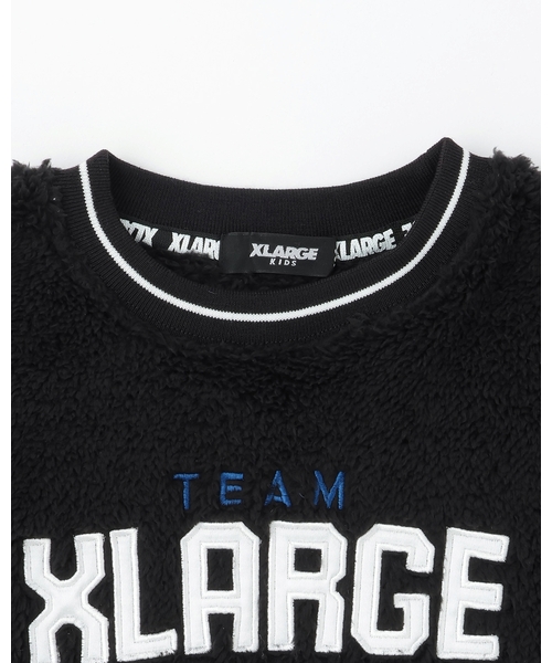 「XLARGE KIDS」 「KIDS」長袖カットソー 120cm ブラック キッズ_画像4