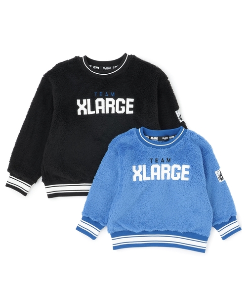 「XLARGE KIDS」 「KIDS」長袖カットソー 120cm ブラック キッズ_画像9