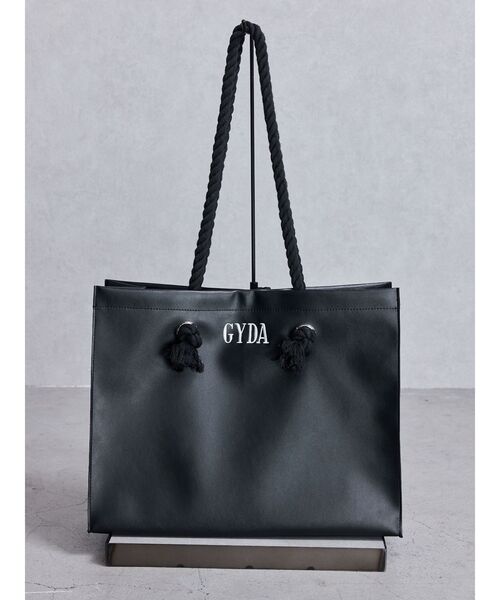 GYDA（ジェイダ） トートバッグ GYDAロープLフェイクレザートートBAG
