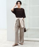 ワイドパンツ パンツ 「size SHORT/...の詳細画像4