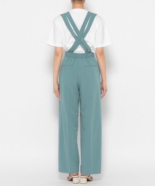 「Andemiu」 スラックス MEDIUM ブラック レディース_画像5