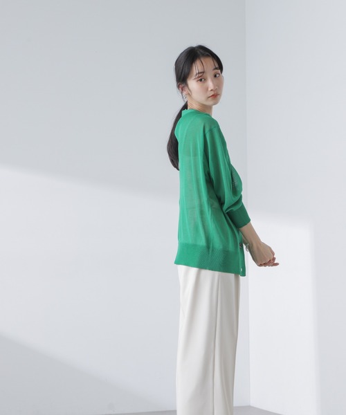 「PENNEYS」 カーディガン FREE アイボリー レディース_画像9