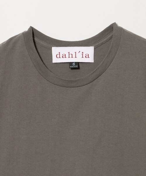 dahl'ia（ダリア） tシャツ 半袖 「WEB限定」「dahl'ia」フリル