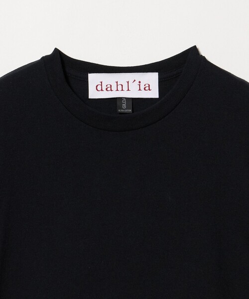 dahl'ia（ダリア） tシャツ 半袖 「WEB限定」「dahl'ia」フリル